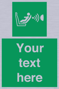 Custom safe condition child seat presence orientation detection system